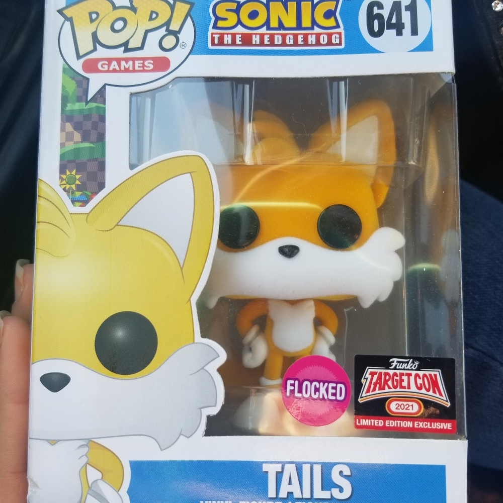 Flocked Tails TargetCon Exclusive Funko Pop